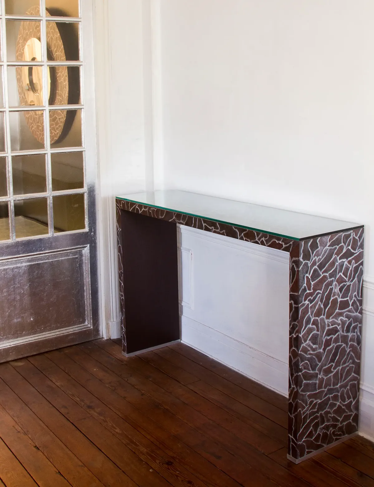 Console Mica — gesso organique